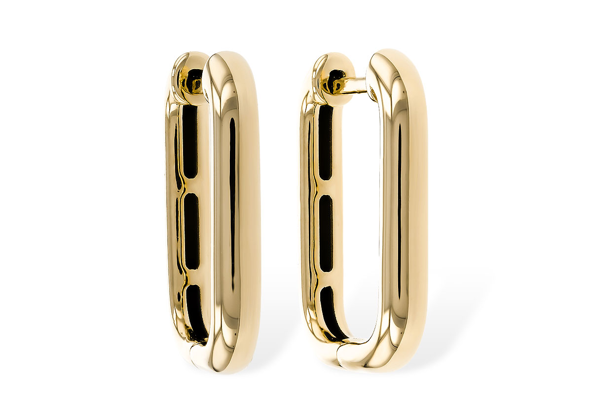 M329-33264: GOLD EARRINGS (18MM)