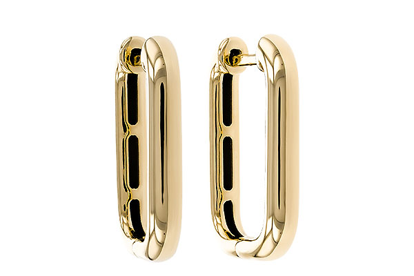 M329-33264: GOLD EARRINGS (18MM)