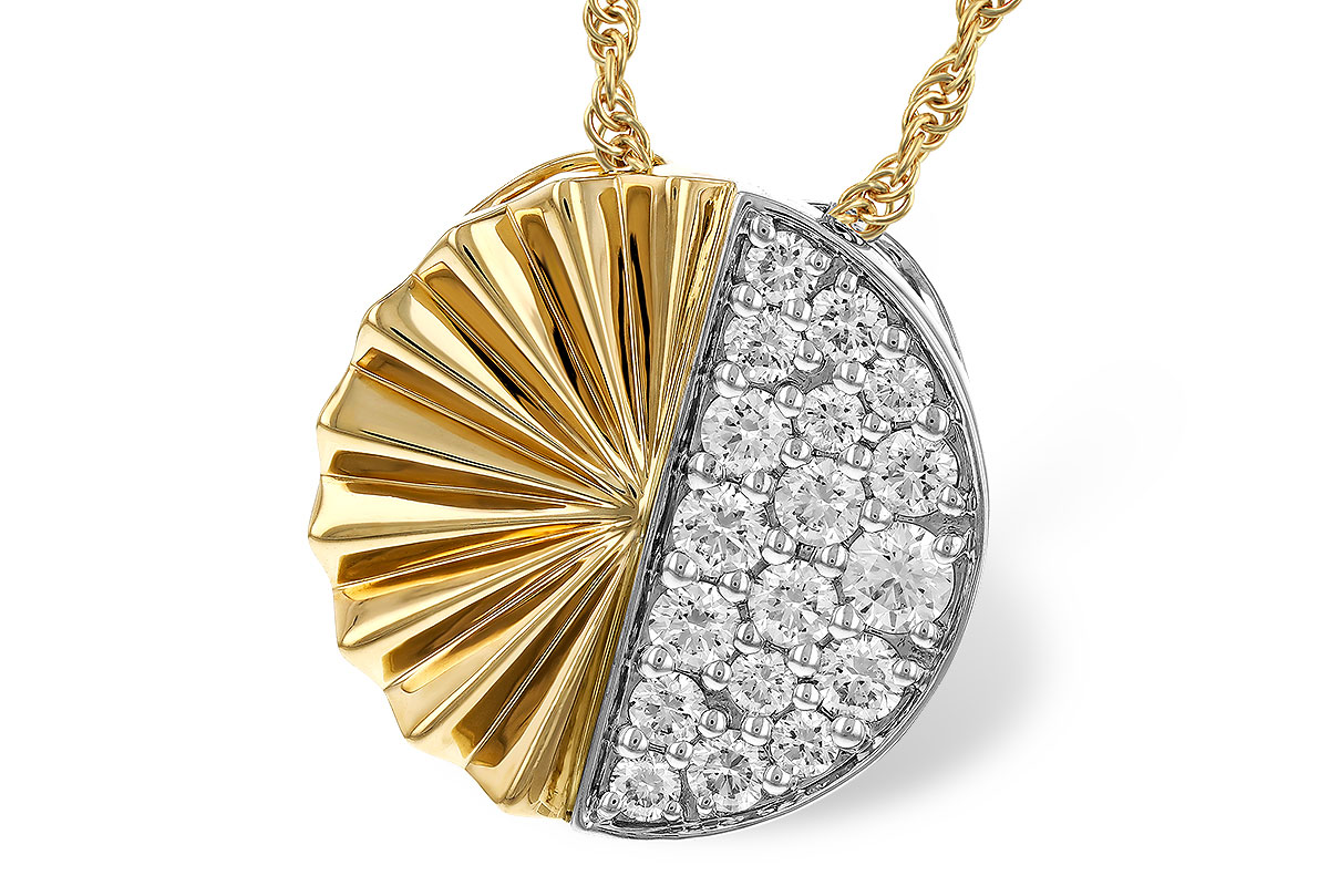 M329-34091: NECKLACE .50 TW