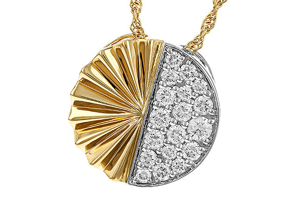 M329-34091: NECKLACE .50 TW