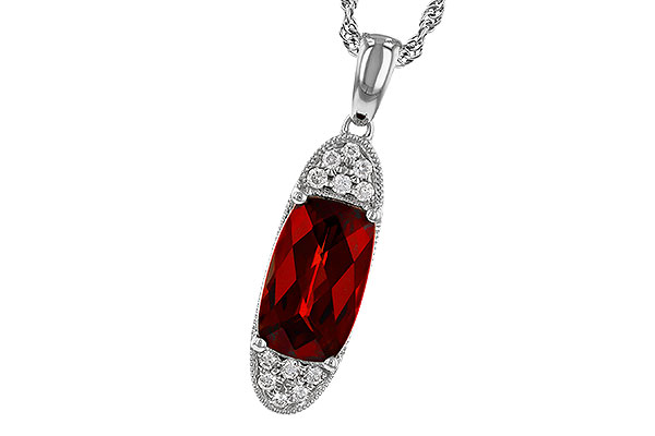 M329-34100: NECK 2.45 GARNET 2.55 TGW