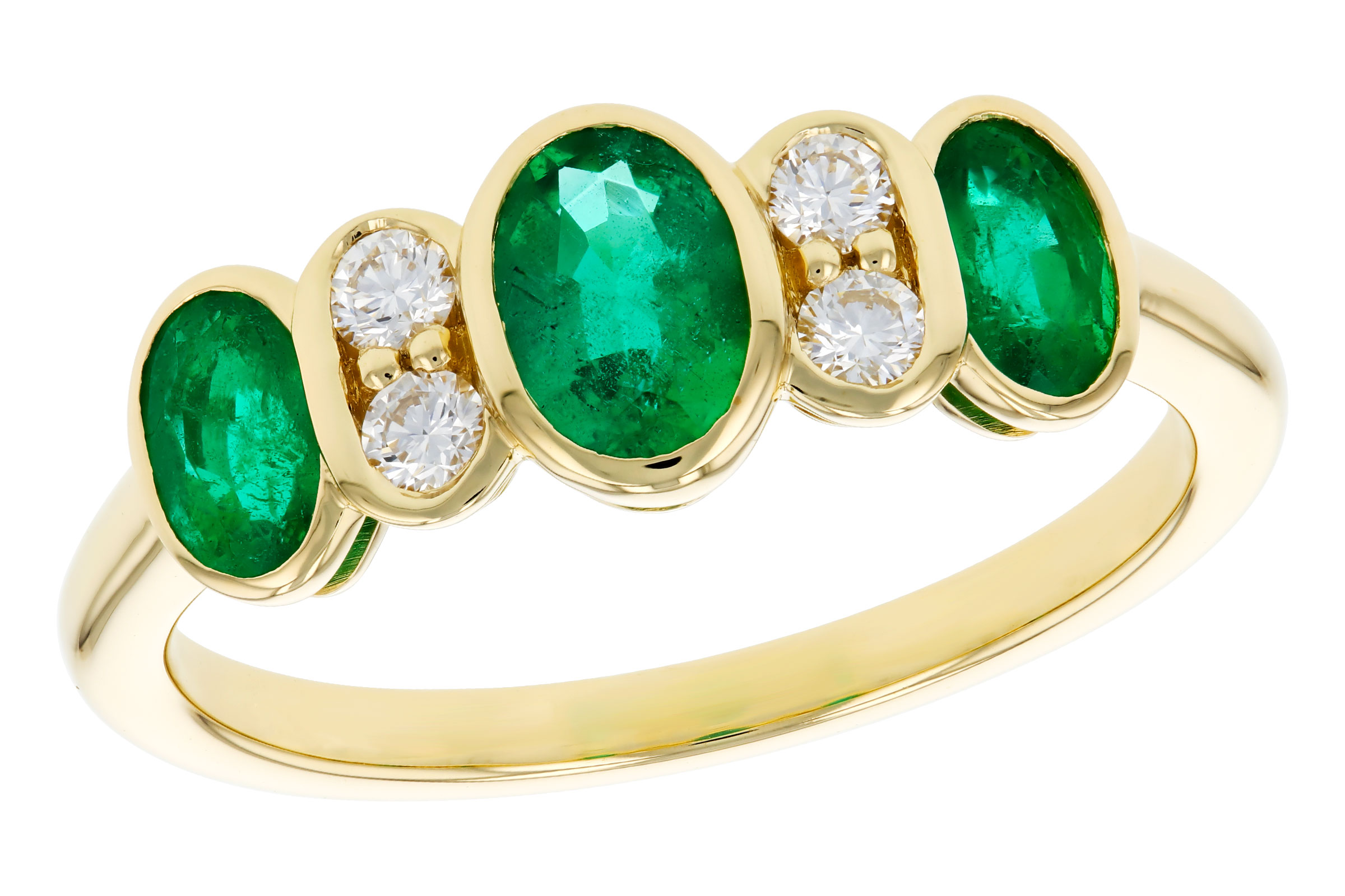 M330-21391: LDS RG .90 TW EMERALD 1.05 TGW